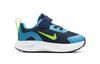 Nike Wearallday Slip Resistant Cushioning Abrasion Resistant Low top Toddler Shoes Blue Green Infant And Toddler CJ3818-400