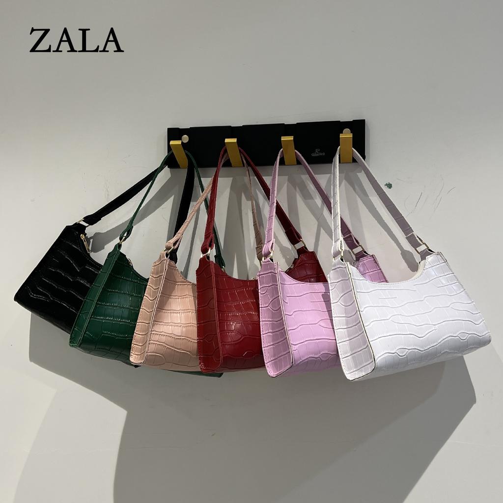 Crocodile Pattern Armpit Bag New South East Asia Handbag Commuter Bag Women's Fashion Versatile Shoulder Bag