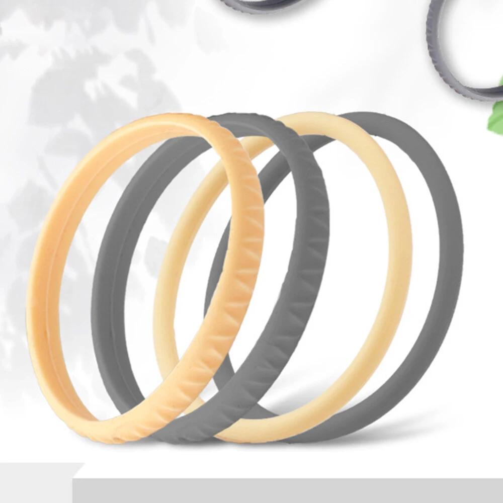 Elastic Patella Tendon Knee Strap Pain Relief Stabilizer Brace Silicone Band For Basketball Running Fixed Protection Patellar Ring