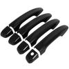 Front Rear Left Right For 2018- Honda Accord Carbon Fiber Door Handle Cover