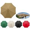 2/2.7/3M Patio Umbrella Surface Polyester Sunshade Cloth Umbrella Surface Cloth  Patio Sun Umbrella