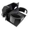 Large Plastic Cup Holders, Black for Pathfinder Xterra Frontier 96965ZP00C