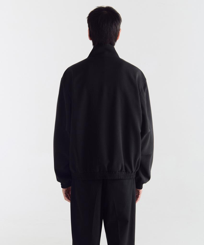 Musinsa Standard Crepe High-Neck Blouson Jacket [Black]