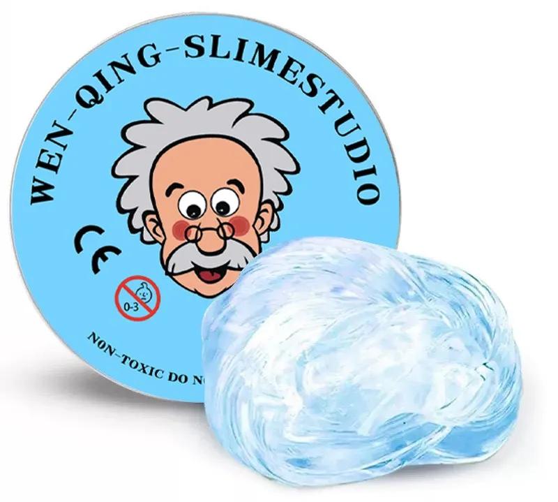 Lab Putty Crystal Clear Glass Best Thinking Smart Crazy Stress Putty with Tin Sensory & Bouncing Toy Stress Relief Toy Blind Box
