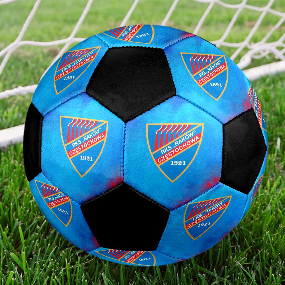 Raków Częstochowa Zaalvoetbal Kleurrijk Alle Leeftijden Maat 5 Machinaal Gestikt PVC Klaar voor Competitie Duurzaam Hoge Stuit
