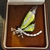 Transparent Wings Dragonfly High-end Luxury Brooch