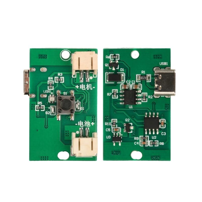 Rechargeable Sprayer Control Board with Safety Protection PCB Texture for Electric Watering Cans and Gardening Tool