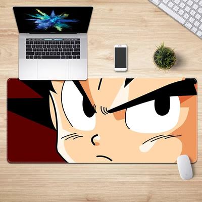 Nowa Podkładka pod Mysz z Animacją Wysokiej Rozdzielczości Dragon Ball Krawędź Zamknięta E-sportowa Podkładka pod Klawiaturę Podkładka na Biurko Bardzo Długa Podpórka pod Nadgarstek Antypoślizgowa Podkładka pod Klawiaturę