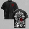 2026 Hot Sale The Seven Deadly Sins Anime T-shirt Escanor Vintage Washed T Shirt Summer Short Sleeve Cotton Casual Tees Clothes Men Women Clothing Top