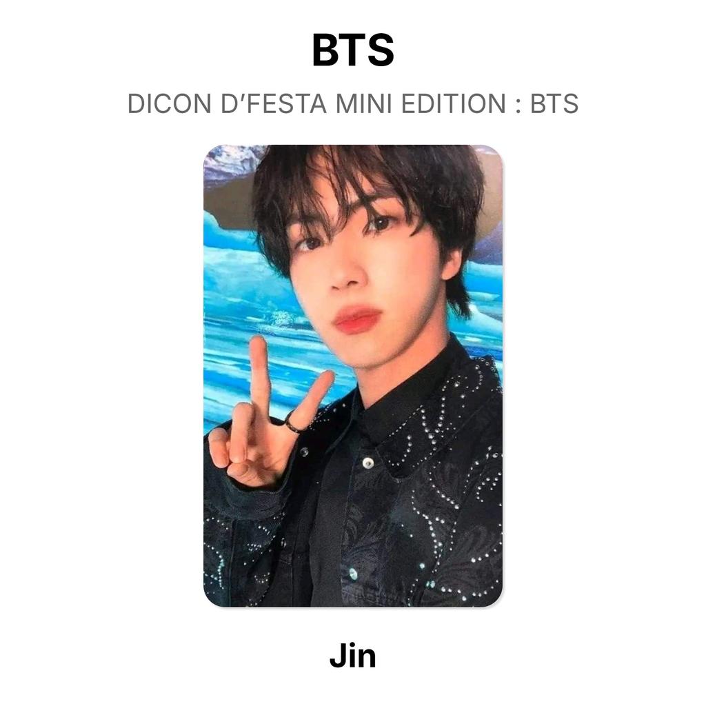 BTS DICON D’FESTA MINI EDITION : BTS Official Photocard