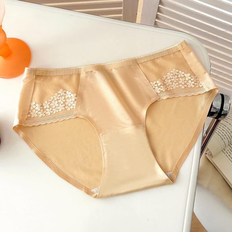 Women's Lace Thong - Seamless, Comfortable, Antibacterial Crotch