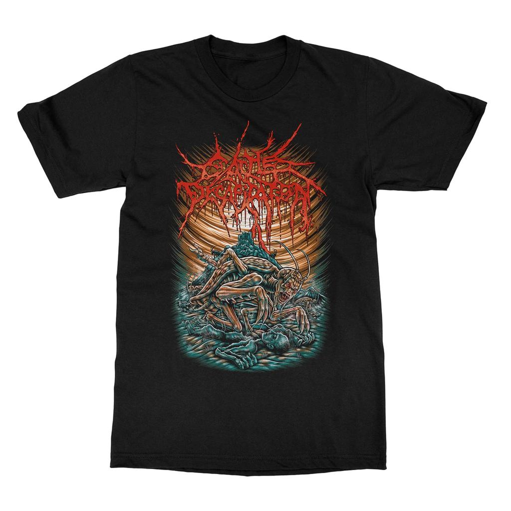 Cattle Decapitation Inspect Sign Casual Tshirt Luxury Brand for Men and Women Top