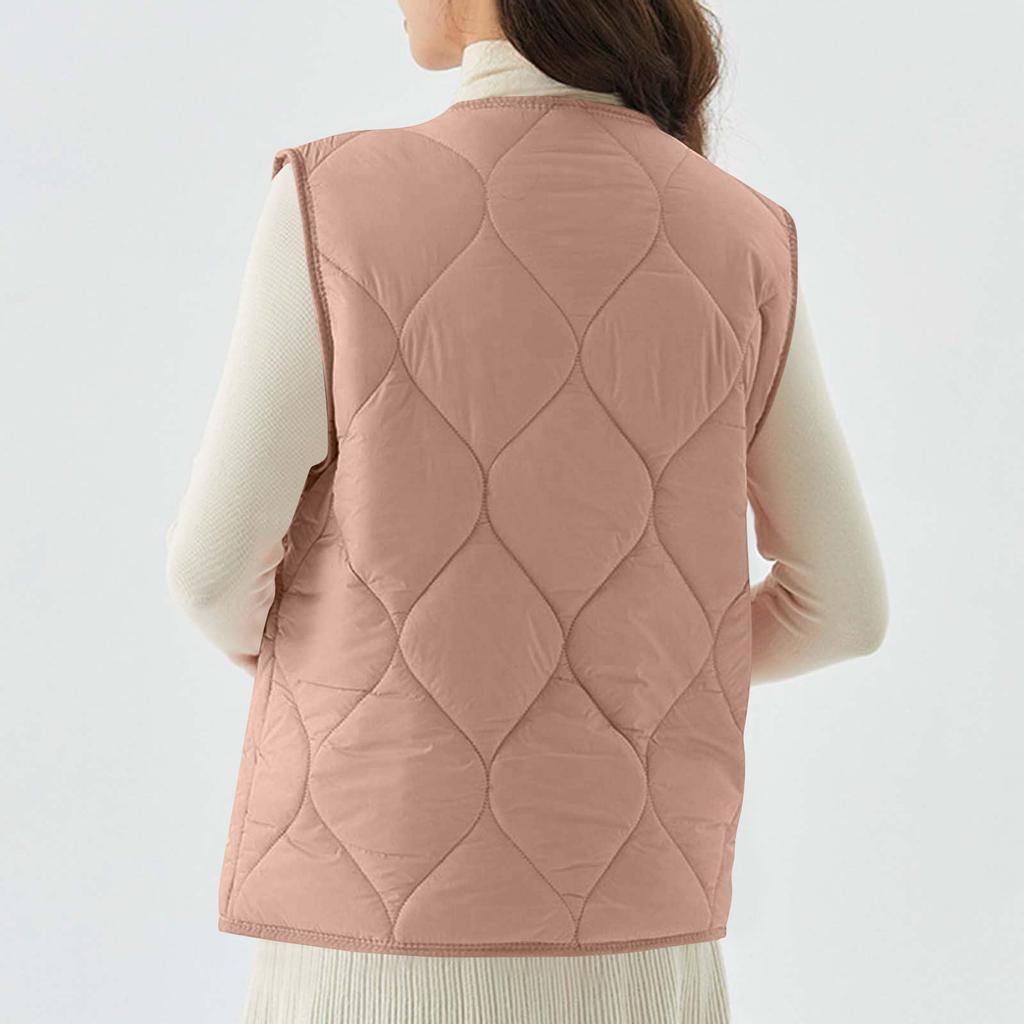 Women's Fashion Light Jacket Stand Collar Multicolor Zipper Button Coat