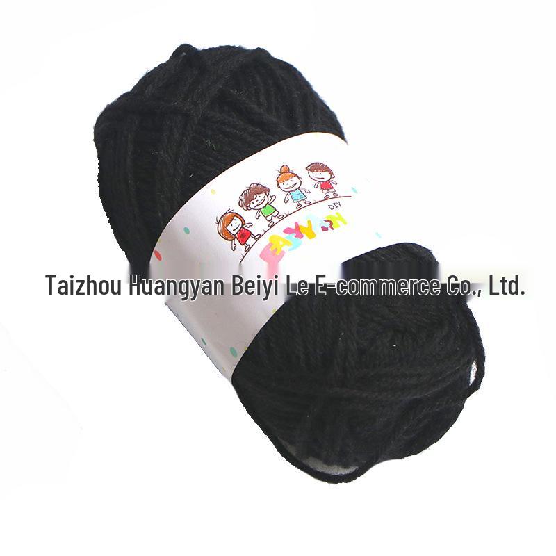 12-Color Children's DIY Yarn Balls for Kindergarten Weaving and Crafts