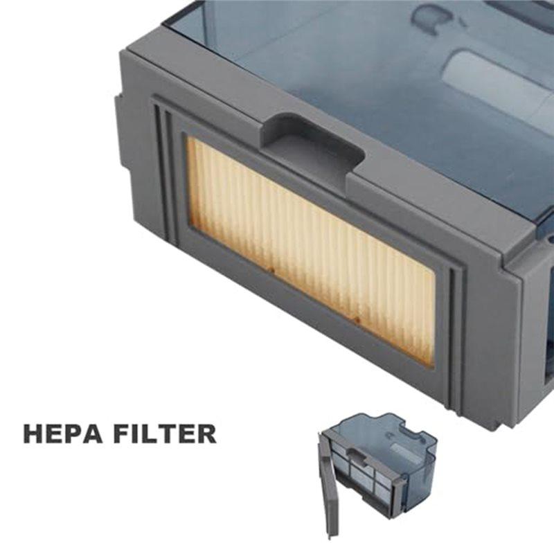 LITE-Robot Vacuum Replacement Dust Pan, HEPA Filter For OKP K2/K2P/K3/K4/K5/L1