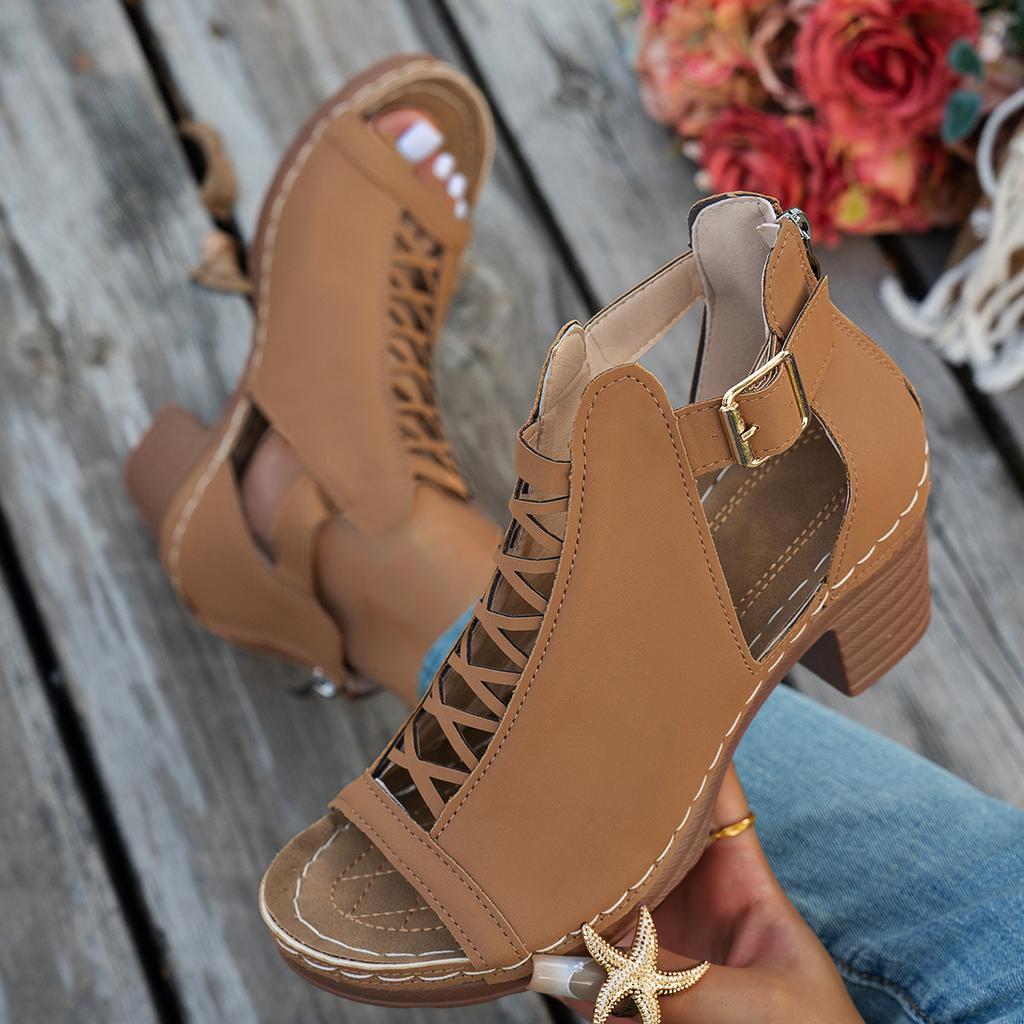 New Style Fish-toe Sandals for Women, Sheer Shoes with High Heels, Summer Slippers