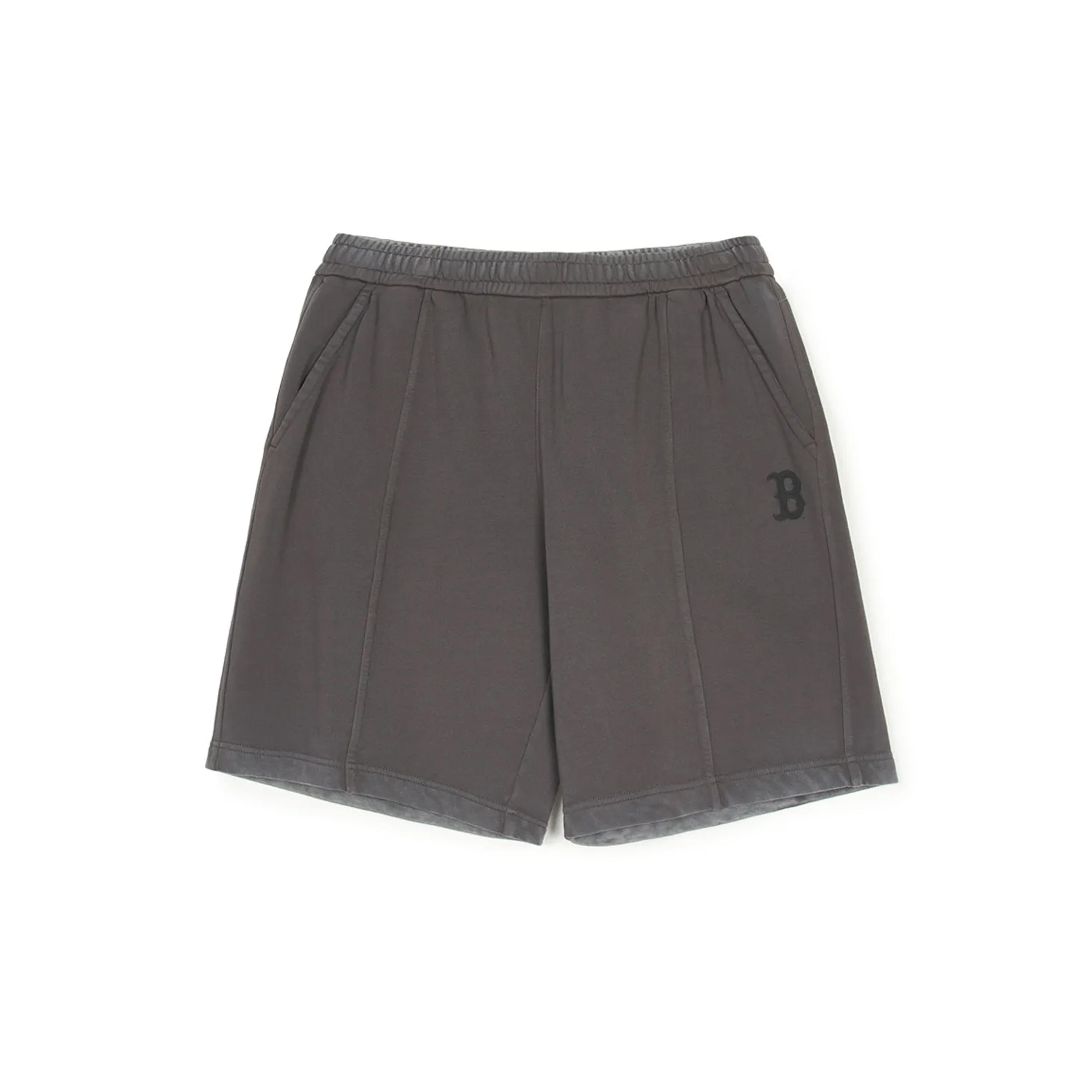 

New MLB Basic Collection Basic Boston Red Sox SS25 Casual Shorts Unisex Gray 3ASPB2053-43CGD M