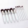 Makeup Brush Set With Artificial Fiber Bristles And Wooden Handles For Professional Artists
