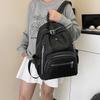 Soft Leather Backpack Women's Multi-Functional Travel Backpack