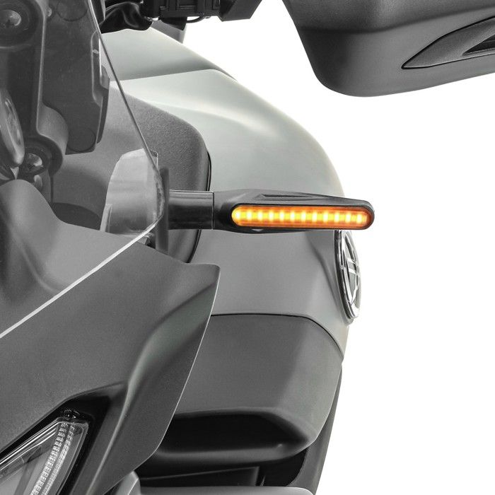 Clignotants moto LED séquentiels Lumitecs KP6 2 pièces ECE