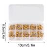 10Values 500Pcs Ceramic Capacitor Electronic Part for Various Devices Tool for Electronic Projects Repairs 0.1uf-10uf