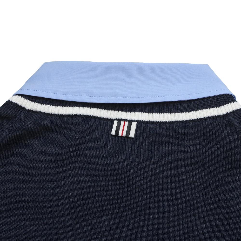 FILA Heritage Fashion Classic Simple Retro College Style Casual Versatile Comfortable Two-Piece Woven Short Sleeve Knit Top Women tops F11W628423FDB