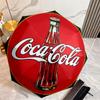 Christmas Gift Halloween Theme Bear Truck Coca Cola umbrella is suitable for all seasons, including home travel and outdoor activities Y13