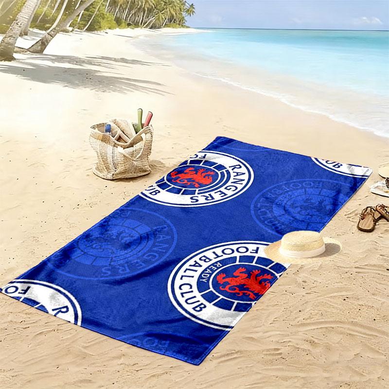 Rangers Print Beach Towel, Large Soft Quick Dry Towel for Beach Camping Swimming