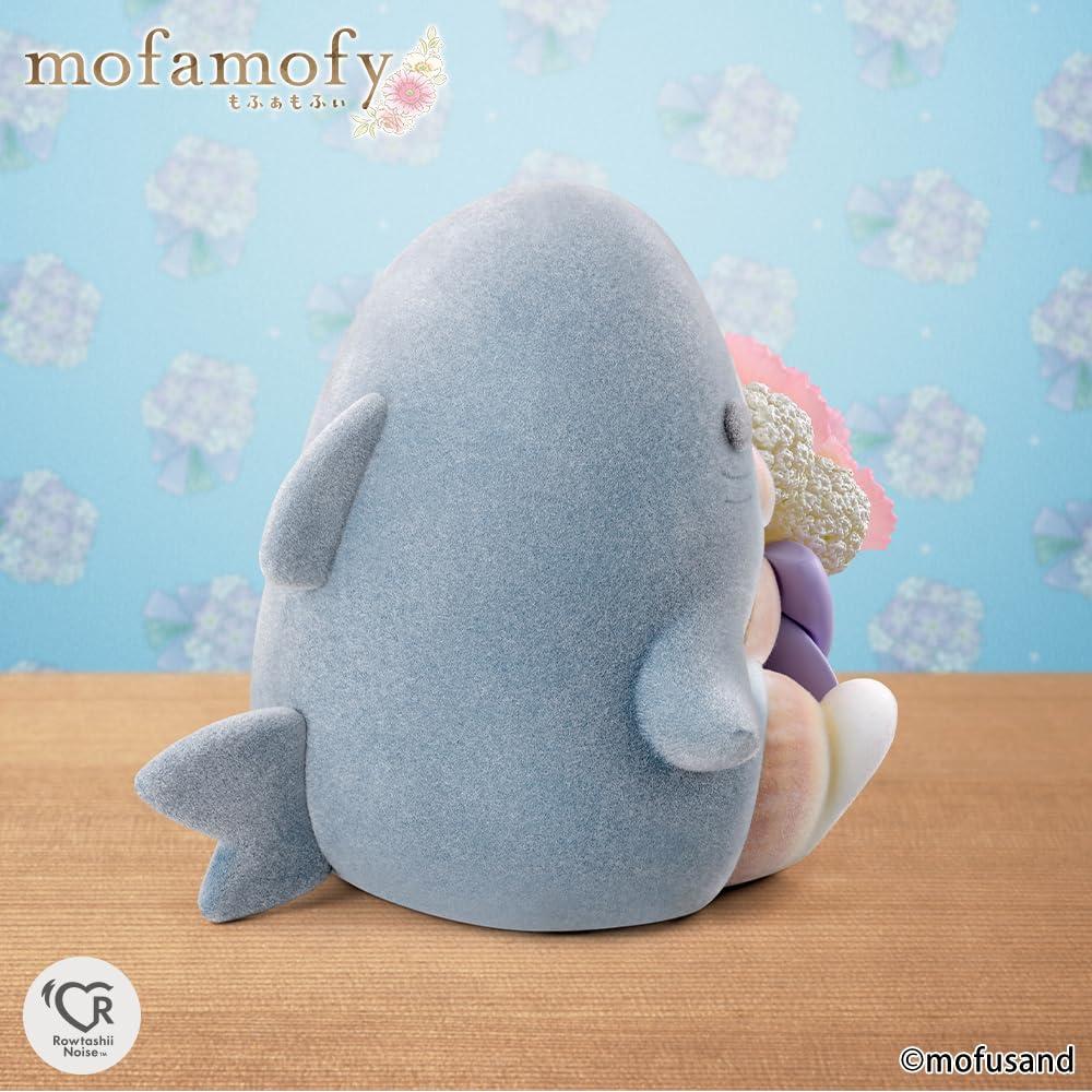 Rowtashii Noise Mofamofy Mofusand Shark Cat 90mm PVC & ABS & Nylon Painted Figure Collectible