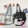 Nová japonská JK přenosná uniformní taška přes rameno PU taška Love Pain Simple Campus Girls Soft Cute Messenger Bag Itabag IB065