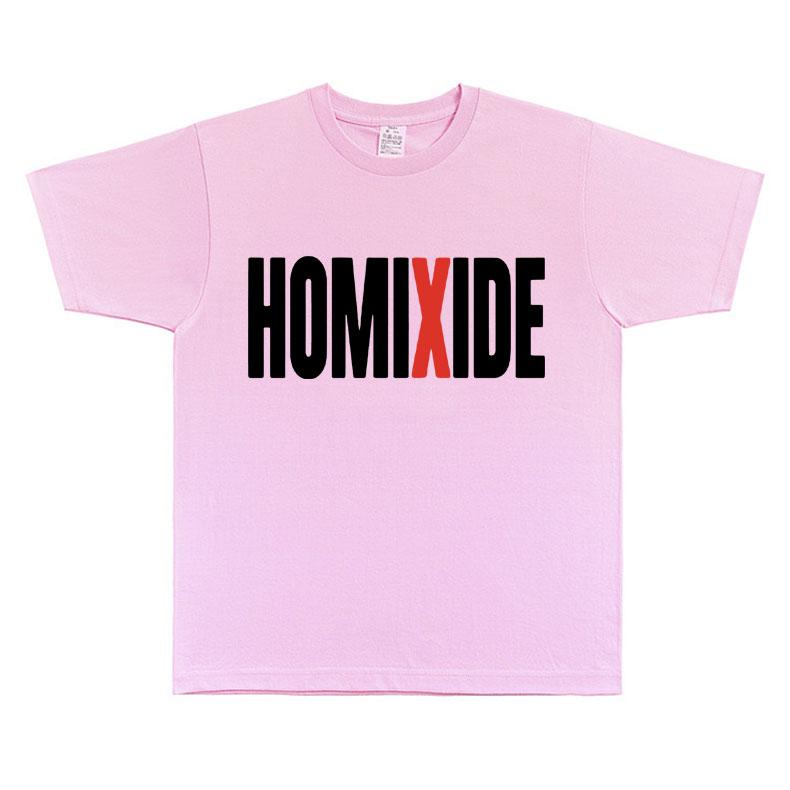 

Rapper Homixide Gang Graphic T-shirt Playboi Carti Opium Merch Tshirt Men Women Hip Hop Oversized T Shirts Male Tops Tees XXXXXL розовый
