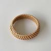 Simple Rattan Woven Bracelet Classic Bohemian Braided Bracelet Creative Ethnic Style Bangle  Beach