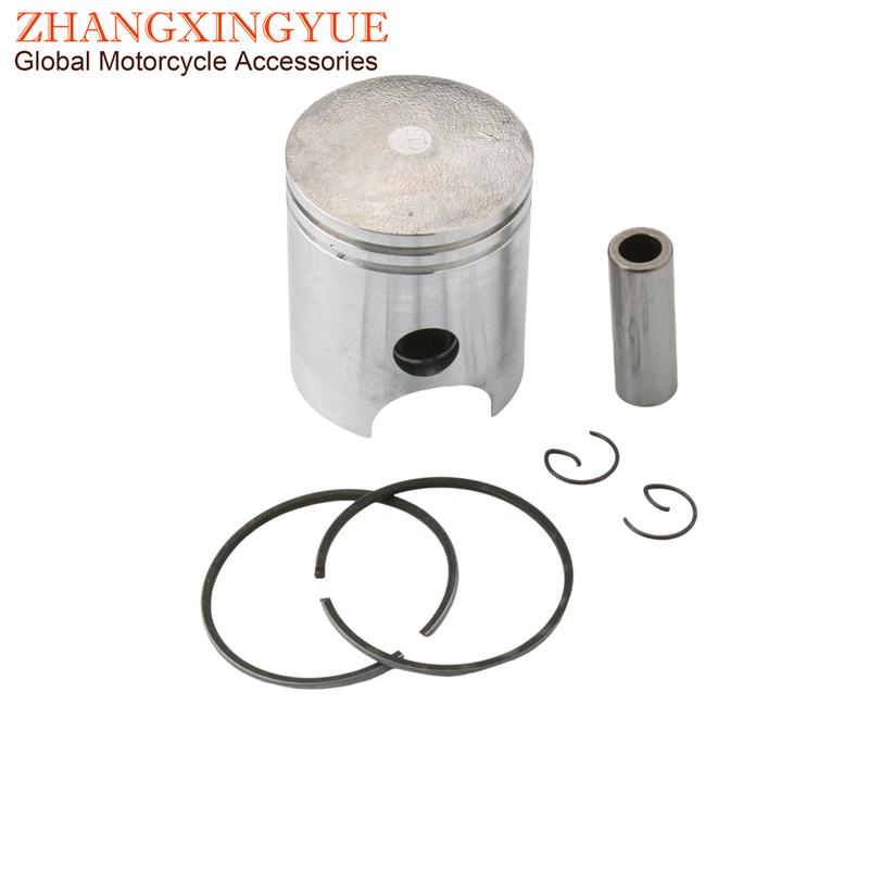 Motorcycle YB100 DX100 52mm Piston Kit For Yamaha YB DX 100cc 2N3-11631 Pin 14mm 2 Stroke