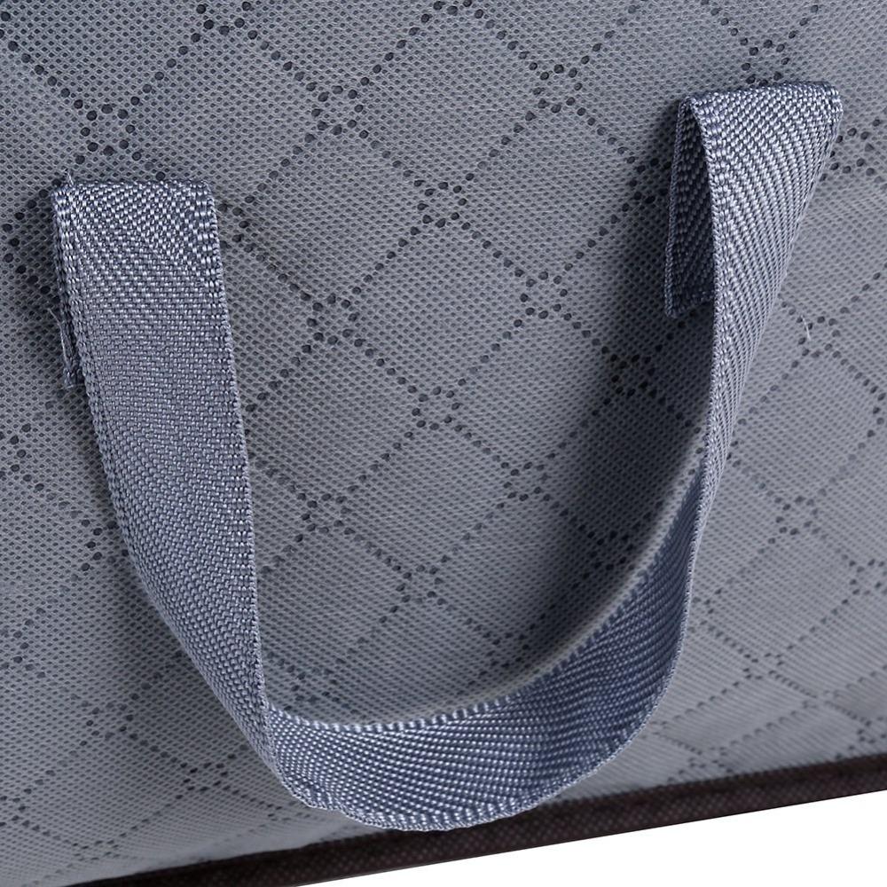Large Zippered Storage Bag Durable Foldable Storage Bag Seasonal Storage Storage Bag  For Quilt