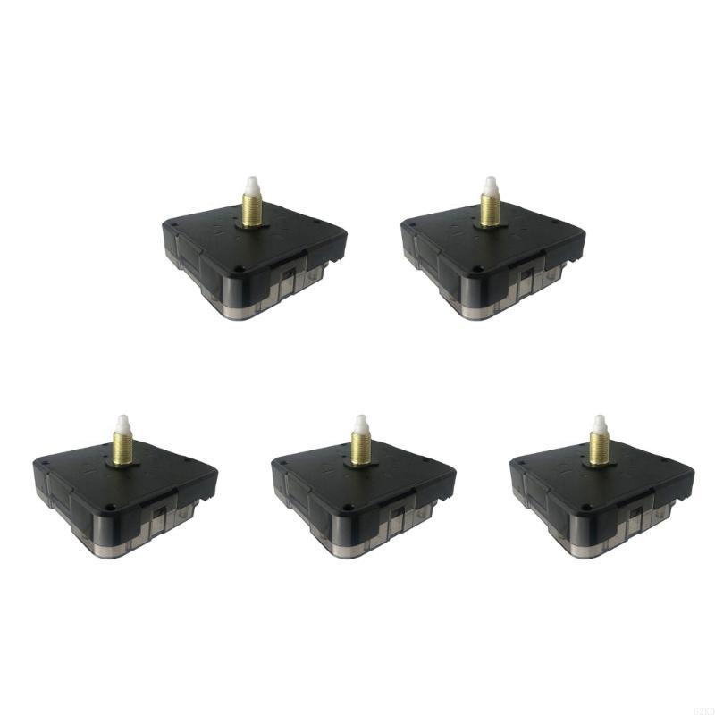 62KD Quartzs Clock Movement for Wall Clock Silents, Super Quiet Movements for Self-Installation 13-28mm Shafts Battery Operated