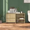 3098083 vidaXL Buffets 2 Pcs Sonoma Oak Engineered Wood