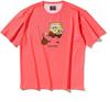 SPALDING SpongeBob SquarePants Clubby Party Coral T-Shirt, Size Small, SMT25050S