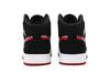 Kids' Sneakers Nike Jordan 1 Mid Newspaper Air Times (GS) Black/Gym Red-White
