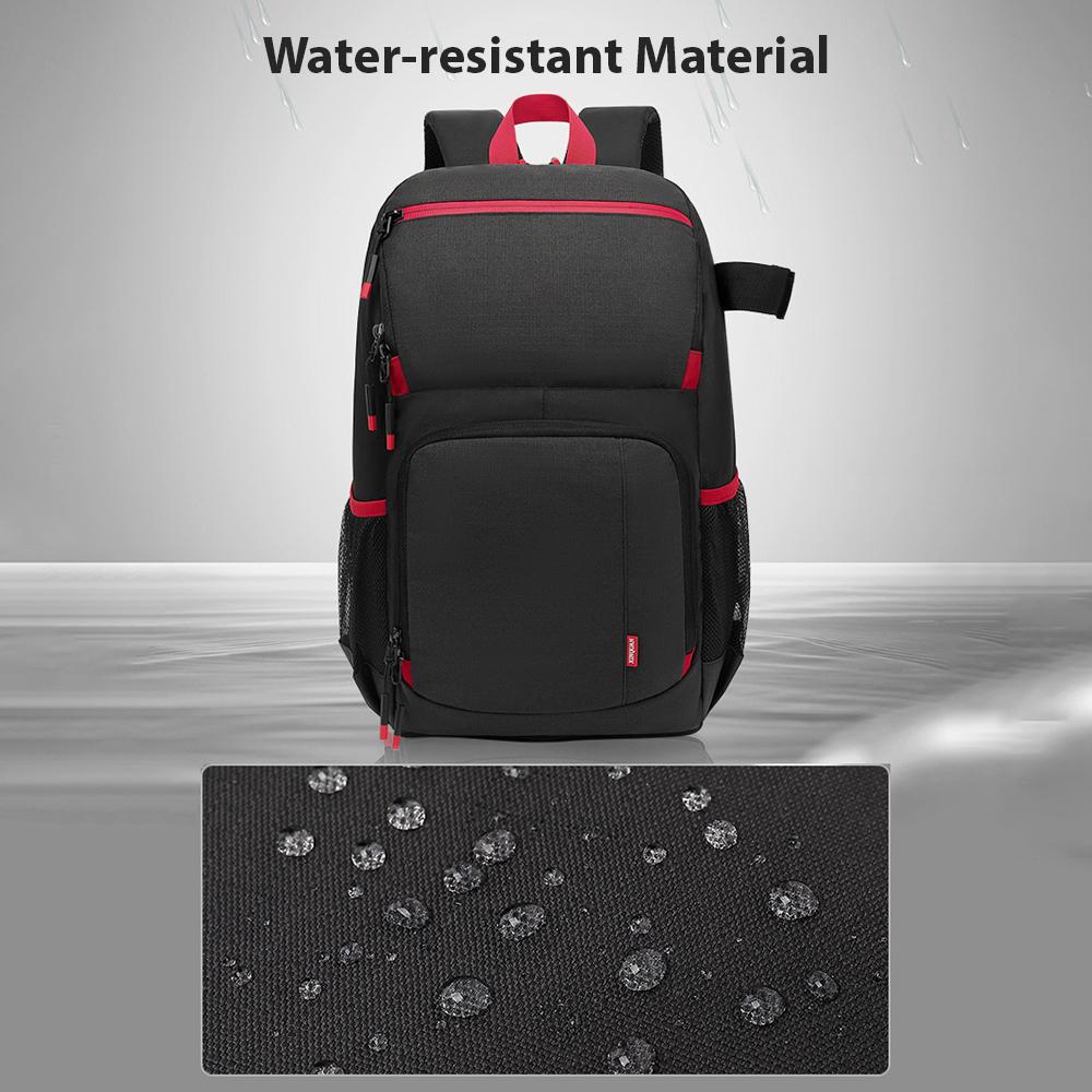 Camera Backpack Water resistant Camera Bag Photography Backpack Large Capacity Camera Case with Tripod Holder 15.6 Inch