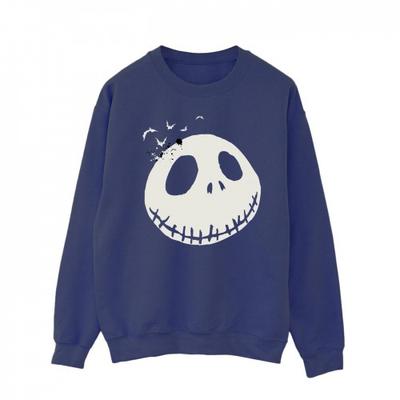 Moletom Masculino Face Jack Skellington O Estranho Mundo de Jack