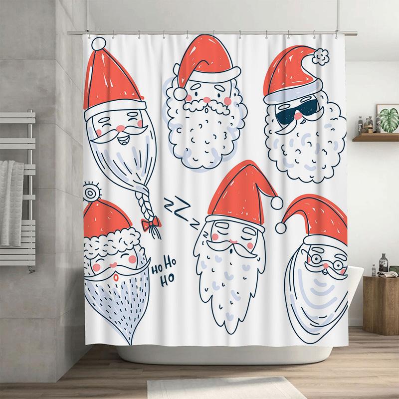 

GAETU Shower Curtain Botanical Floral Pattern Waterproof Bathroom Decor Farmhouse Rustic Nature Vintage Home Textile Accessori 150x180cm