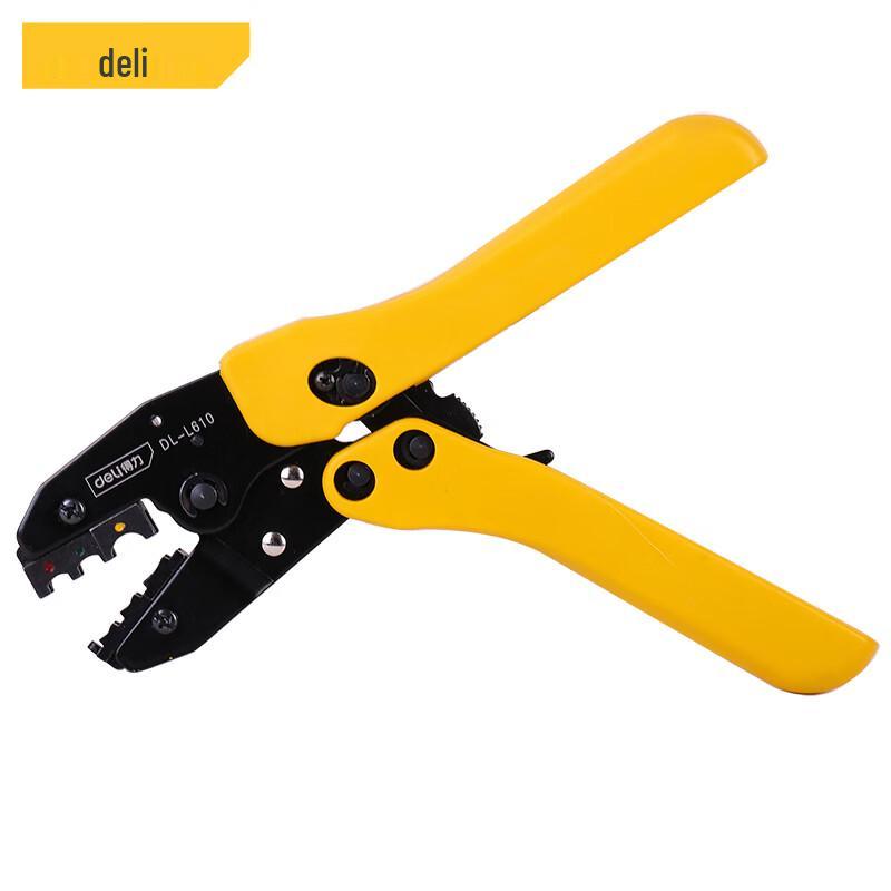 Deli Multi-Function Ratchet Terminal Crimping Pliers 1