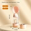 2 In 1 Portable Pet Water Bottle With Food Dispenser Dog Cat Travel Water Cup Bowl Pet Outdoor Supplies
