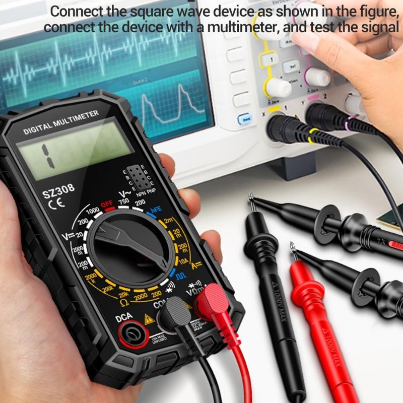ANENG Multimeter Tester for Voltage Resistance Diode Test Battery Operated(NOT Included)