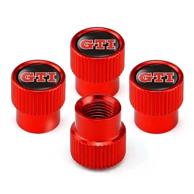 2026 Nuovo Per VOLKSWAGEN VW 4pz Tappi Stelo Valvola Pneumatico Ruota Auto per Volkswagen Golf GTI Passat Jetta Touareg Tiguan Polo Bora Sci