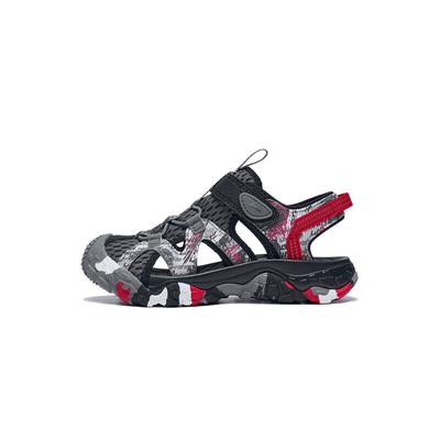 Li Ning Kids Trekking 1.5 Sports Trend Shock Absorption Rebound Wear-Resistant Lightweight Non-Slip Sandals Kids Sandals Vermilion YKKT004-7