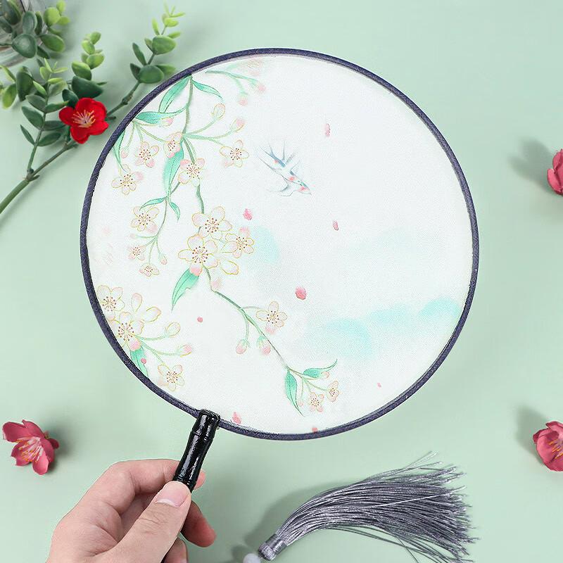 Chinese Ancient Style Round Hand Fan