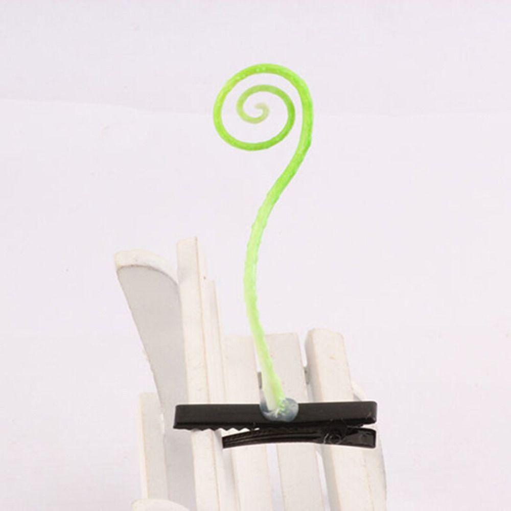 1Pair Simulation Bean Sprout Hair Clip Mushroom Cartoon Duckbill Clips Flower Plant Hairpins  Daily