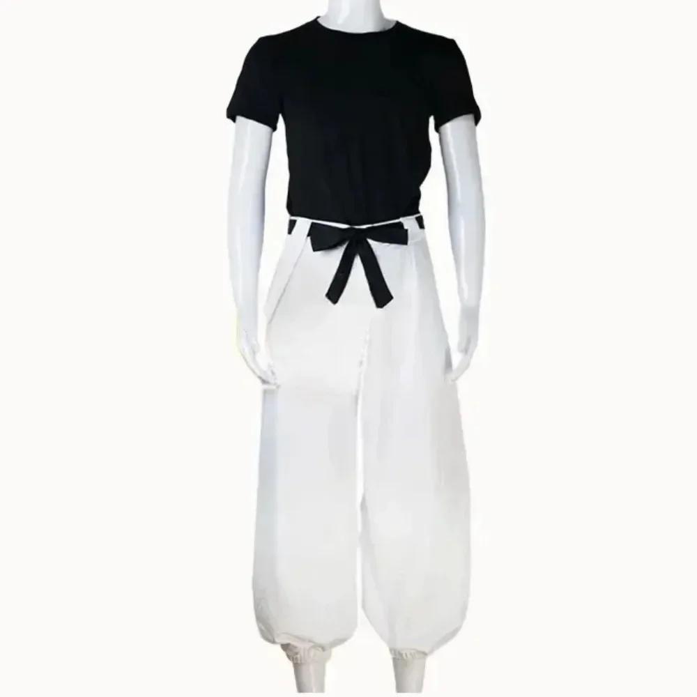 Anime Kaisen Jujutsu Toji Fushiguro Cosplay Costume For Women Men Season 2 Fushiguro Toji Wigs Hairs Uniform Halloween Party