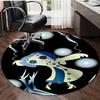 1pc Coraline (5) Design Printed Area Round Carpet for Bedroom Living Room Home Decor Rugs Mat Non Slip Mat Rug for Bedside